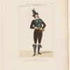 Costume de Mazilier, rôle de Luidgi, dans La tarentule, ballet, Académie royale de musique, actes I et II