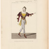 Costume de Mazilier, rôle de Fernando, dans La tempête, ballet, Académie royale de musique