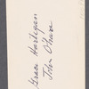 Grace Hartigan & John O'Hara [sic, Frank O’Hara]