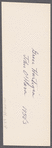 Grace Hartigan & John O'Hara [sic, Frank O’Hara]
