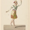 Pas noble du 1er ballet (Mr. Montjoie) dans La lampe merveilleuse, opéra