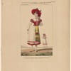 Costume de Mme. Montessu, rôle de Jeannette, dans Astolphe et Joconde, ballet pantomime, Académie royale du musique