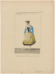 Costume de Mme. Montessu en fiancée Dalécarlienne, dans Gustave III; ou le bal masqué, opéra, Académie royale de musique, acte V