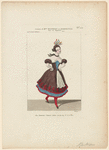 Costume de Mme. Montessu, en Bohémienne, dans Les Huguenots, opéra, Académie royale de musique