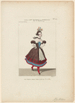 Costume de Mme. Montessu, en Bohémienne, dans Les Huguenots, opéra, Académie royale de musique