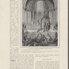 The German St. Michael guarding the Temple of Peace. An allegorical picture by the emperor. Illustration the kaiser's speech on the occasion of his inaugurating the monument to the Emperor William I., at Frankfort, May 10th, 1896