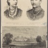 The royal marriage at Berlin.--See page 174. Princess Victoria of Schleswig-Holstein. Prince Frederick William of Prussia. Combermere Abbey, Cheshire, the temporary residence of the Empress of Austria.--See page 174
