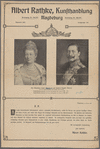 Ihre Majestäten Kaiser Wilhelm II und Kaiserin Auguste Viktoria nach den Original=Gemälden von Professor Hanns Fechner