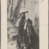 H.I.M. Augusta Victoria Augusta, German Empress from the painting by Conrad Kiesel