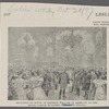 Reception in honor of Emperor William of Germany, at the Royal Castle, Budapest.--Illustrirte Zeitung