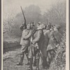 Le coup de fusil de Guillaume II. Photographs prise à Crichel (Angleterre) la semaine dernière et montrant comment l'empereur d'Allemagne, à la chasse, tire ense servant d'un [?] Voir l'article page 394
