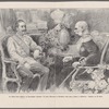 Der besuch Kaiser Wilhems am österreichischen Kaiserhofe: Die beiden Monarchen im Privatsalon Kaiser Franz Josephs zu Schönbrunn. Gezeichnet von W. Gauze