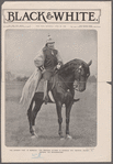 The kaiser's visit to Morocco: the emperor attired in burnous and tropical helmet, to impress the Mohammedans