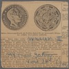 Goldene Erinnerungs=Medaille des Deutschen Kaisers für den Indianapolis Männerchor anlässlich seines goldenen Jubiläums