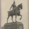Monument of Emperor William II on the Hohenzollern Bridge in Cologne. (By Prof. Tuaillon, Berlin.--Phot. A. Lang, Düsseldorf)
