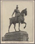 Monument of Emperor William II on the Hohenzollern Bridge in Cologne. (By Prof. Tuaillon, Berlin.--Phot. A. Lang, Düsseldorf)