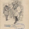 Sentinel Punch: "Who goes there?" German emperor: "Friend!" Sentinel Punch: "Pass, friend, and all's well!" From Punch (London)