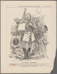 The imperial "Crummles" German Emperor (Manager-Actor, reading aloud). "'Christmas presents to the young princes,' 'Chased sabres,' 'Motto engraved on face of sword.' Dear me! I wonder how these things get into the papers!" ["Mr. Crummles remarked 'that he could not for the life of him imagine how the newspapers found out the things they did.' 'I can't think who puts these things in. I didn't'"--Nicholas Nickleby.]