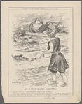 An under-rated monster. Britannia. "That's a nasty-looking object Mr. Boatman." Lord Tw-dm-th. "Bless your 'eart Mum, 'E won't 'urt you. I've been 'ere, man an' boy, for the last six months; an' we don't take not account o' them things"