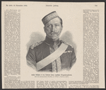 Kaiser Wilhelm in der Uniform seines englischen Dragonerregiments. Nach einer photographischen Ausnahme von Reichard u. Lindner in Berlin