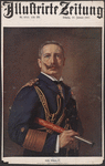Kaiser Wilhelm II. Nach einem soeben vollendeten Ölgemälde von Alfred Schwarz