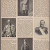 Chef des russ. 85. Infanterieregiments Wyborg / phot. E. Bieber. Chef des russischen 13. Husarenregiments Narwa / phot. E. Bieber. [William II in uniform.] Admiral der russischen Flotte / phot. Reichert & Lindner, Berlin