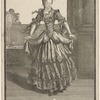 Mademoiselle Moreau dansant a L'Opéra