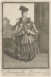 Mademoiselle Moreau dansant a L'Opéra