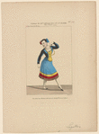 Costume de Melle. Legallois, rôle de Marie, dans L'Orgie, ballet