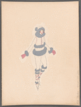 Silver/pink skater