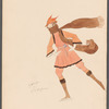 Orange/brown skater