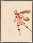 Orange/brown skater