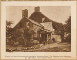 The last old Dutch Farmhouse still standing on Manhattan Island--The Dyckman house at Broadway and 208th St. (Now a public park)