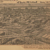 Downtown Manhattan in 1880 seen from the west tower of the Brooklyn Bridge, which was still under construction