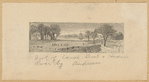 Foot of Canal Street & Hudson River by Anderson