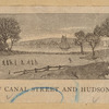 Foot of Canal Street and Hudson River