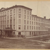 Earle's Hotel; Excelsior Iron Works; Lorenz & Core Show Cases; child's swing
