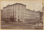 Earle's Hotel; Excelsior Iron Works; Lorenz & Core Show Cases; child's swing