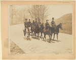 Equestrians on Riverside Drive