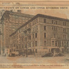 Riverside Drive block front between 86th and 87th Streets showing the eight stone-front residences about to be torn down for an eighteen-story multi-family dwelling