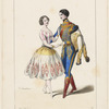 Academie Royale de Musique. Melle Carlotta Grisi, rôle de Paquita, Petipa, rôle de Lucien d'Hervilly, dans Paquita 2e acte