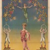 Publicity poster of aeralist Miss Zélia