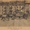 "Old houses, South Street, New York"