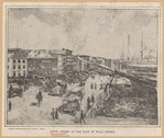South Street at the foot of Wall Street