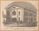 Free School no. 2, Tryon row and Chatham street, erected in 1806; torn down in 1839, on improved Centre street