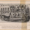 In the Cable Jubilee parade of September 1, 1858, was this truck, containing a printing outfit, with which souvenirs were printed and distributed  to the bystanders...