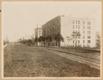 Apartment buildings, ventilator tower for Croton Aqueduct