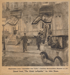 Detail from "The Hotel Lafayette," by John Sloan