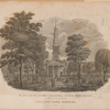 View of St. John's Chapel, from the park