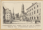 Custom-house, Wall Street, built on site of Federal Hall in 1831